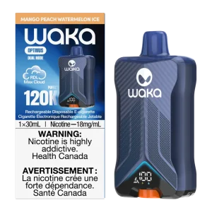 Waka Optimus 120k Mango Peach Watermelon Ice Waka Optimus 120k Mango Peach Watermelon Ice