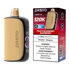 Orbito 120k Peach Blueberry Raspberry