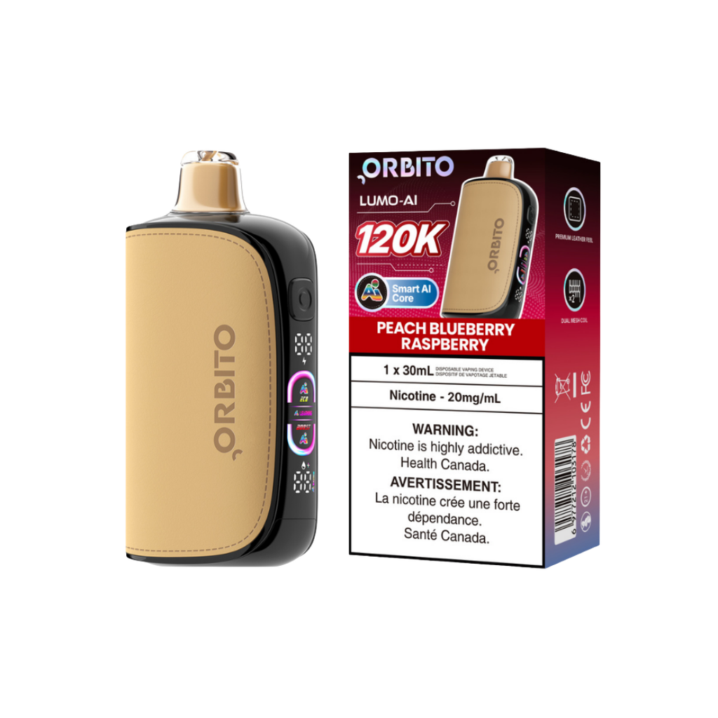 Orbito 120k Peach Blueberry Raspberry Orbito 120k Peach Blueberry Raspberry