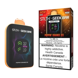 Stlth x Geekbar Poppin' Orange Ice Stlth x Geekbar Poppin' Orange Ice