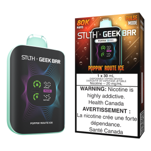 Stlth x Geekbar Poppin' Route Ice Stlth x Geekbar Poppin' Route Ice