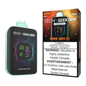 Stlth x Geekbar Poppin' Route Ice Stlth x Geekbar Poppin' Route Ice