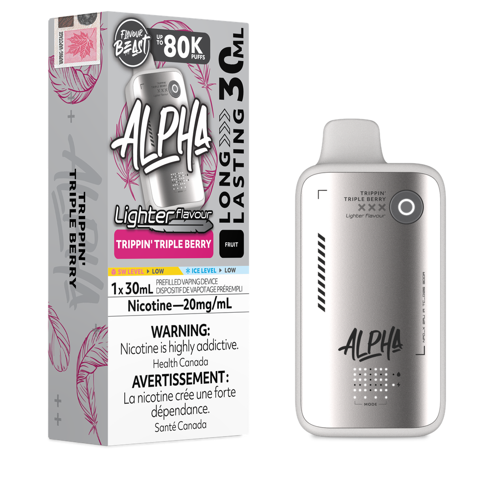 Flavour Beast Alpha 80k Light Series Trippin' Triple Berry Flavour Beast Alpha 80k Light Series Trippin' Triple Berry
