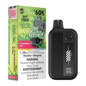 Flavour Beast Mode Max 3 Sour Gushin S. Strawberry Kiwi