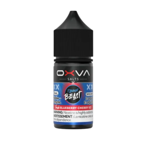 Flavour Beast x Oxva Fresh Blueberry Cherry Ice Salt 30ml Flavour Beast x Oxva Fresh Blueberry Cherry Ice Salt 30ml