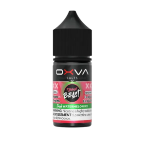 Flavour Beast x Oxva Fresh Watermelon Ice Salt 30ml Flavour Beast x Oxva Fresh Watermelon Ice Salt 30ml