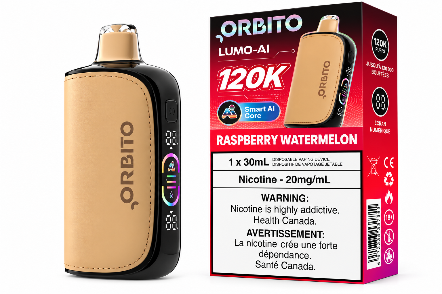 Orbito 120k Raspberry Watermelon Orbito 120k Raspberry Watermelon