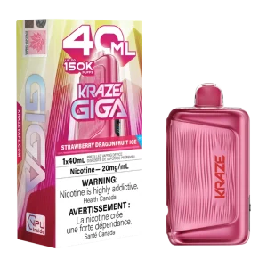 Kraze Giga Strawberry Dragonfruit Ice