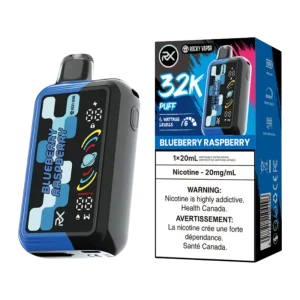 Rocky Vapor Rx 32k Blueberry Raspberry
