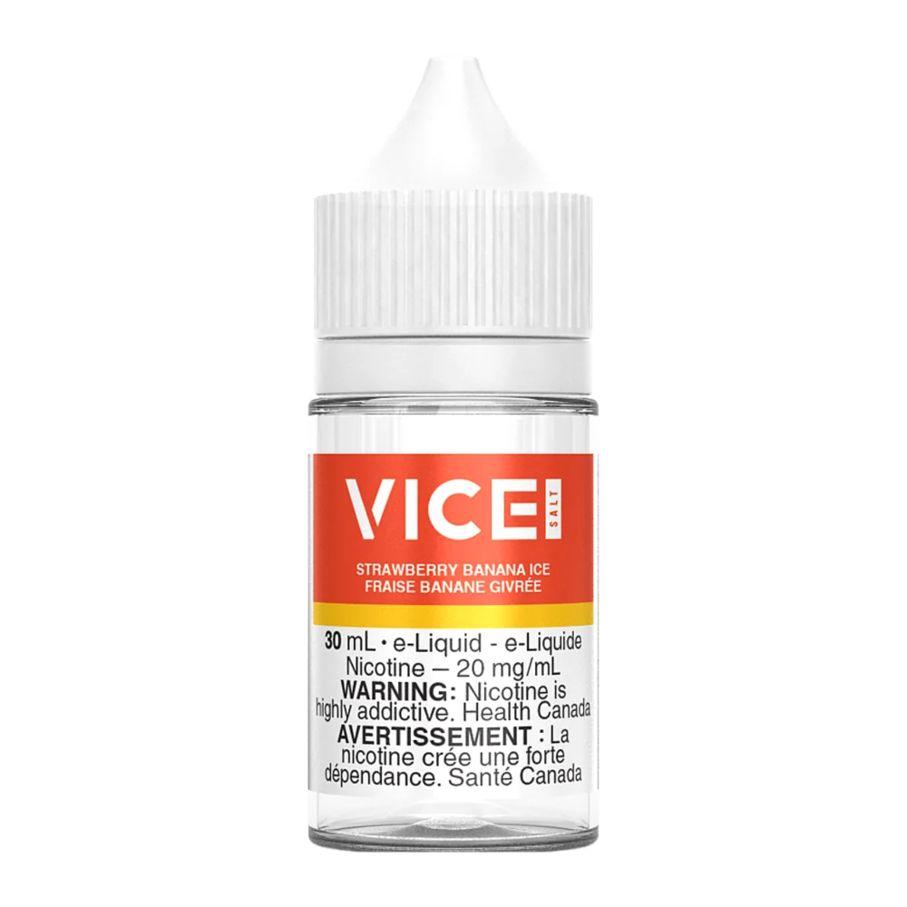 Vice strawberry banana Ice Salt 30ml Vice strawberry banana Ice Salt 30ml