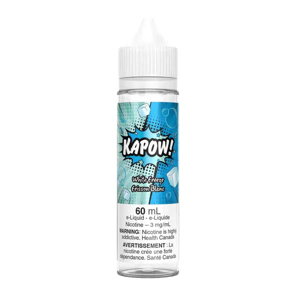 white freeze Kapow 60ml