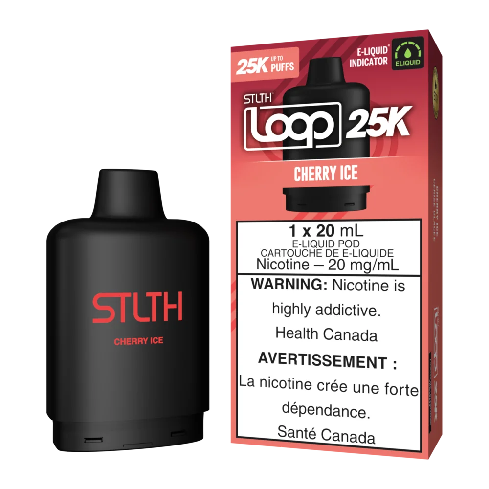 Stlth Loop 25k cherry ice