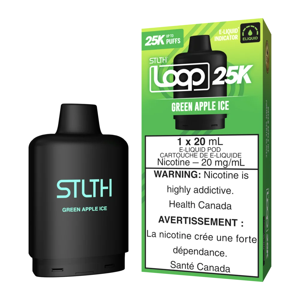 Stlth Loop 25k Green Apple Ice