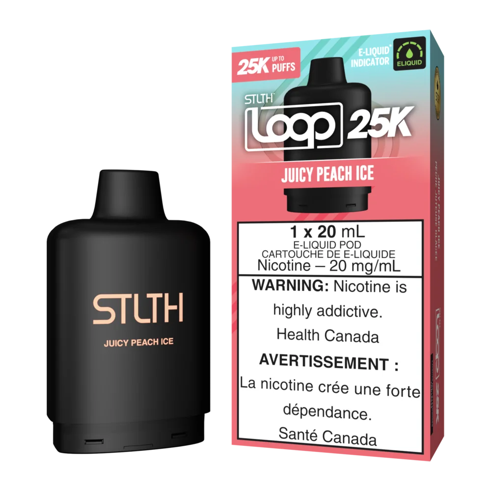 Stlth Loop 25k Juicy Peach Ice Stlth Loop 25k Juicy Peach Ice