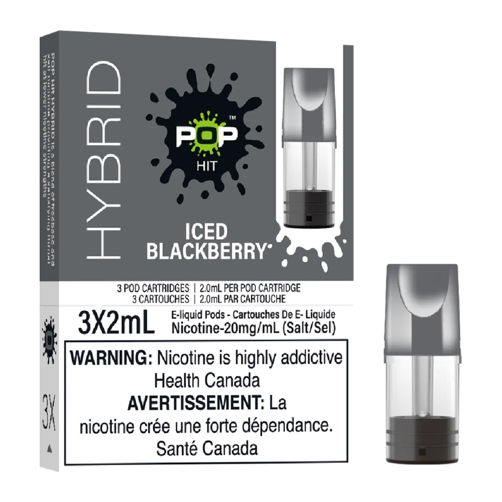 Pop Hit Hybrid iced blackberry