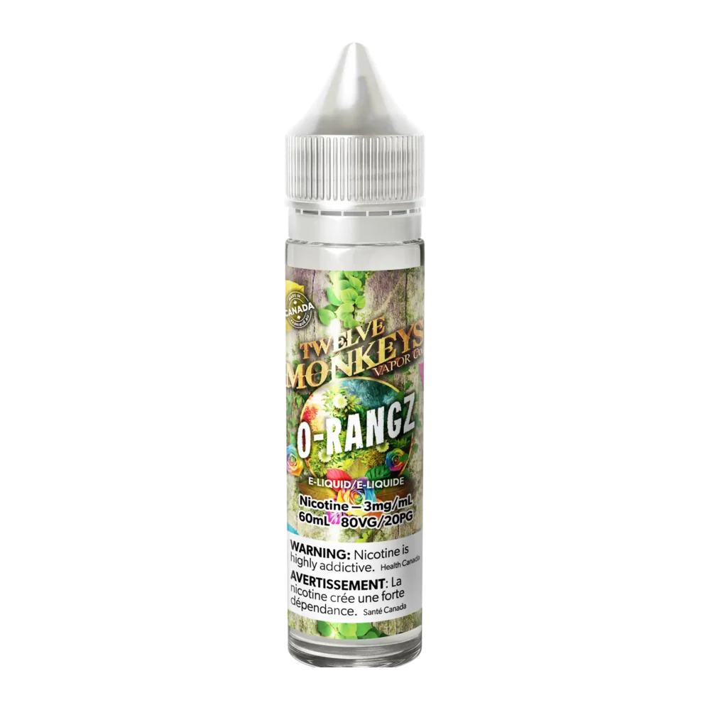 Twelve monkey o-rangz 60ml
