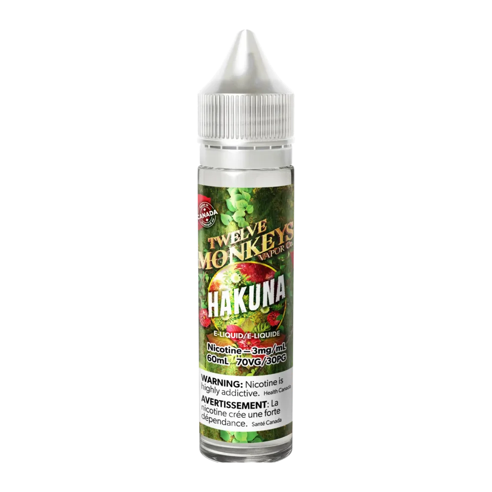 Twelve monkeys hakuna 60ml Twelve monkeys hakuna 60ml