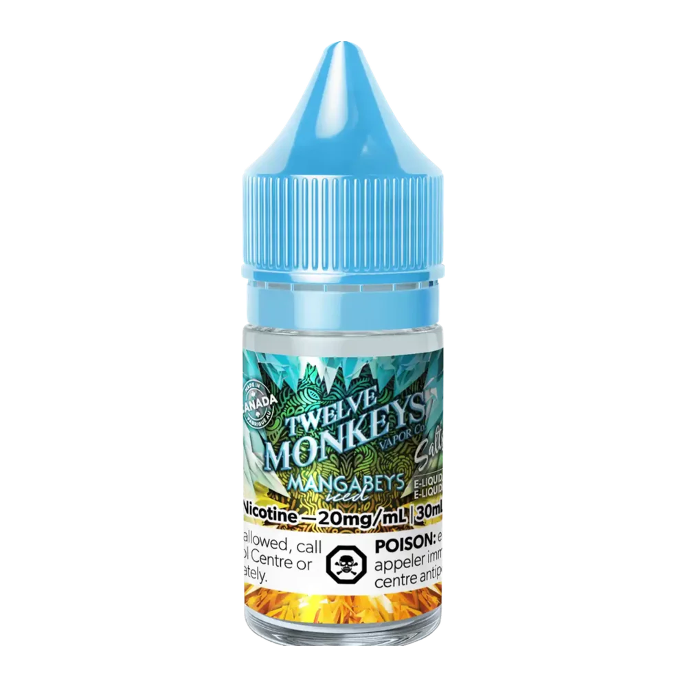 Twelve monkeys mangabeys Iced Salt 30ml Twelve monkeys mangabeys Iced Salt 30ml
