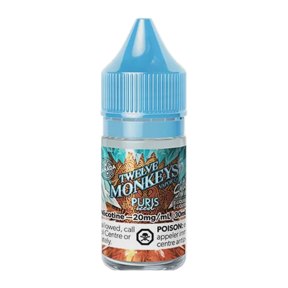 Twelve monkeys puris Iced Salt 30ml Twelve monkeys puris Iced Salt 30ml