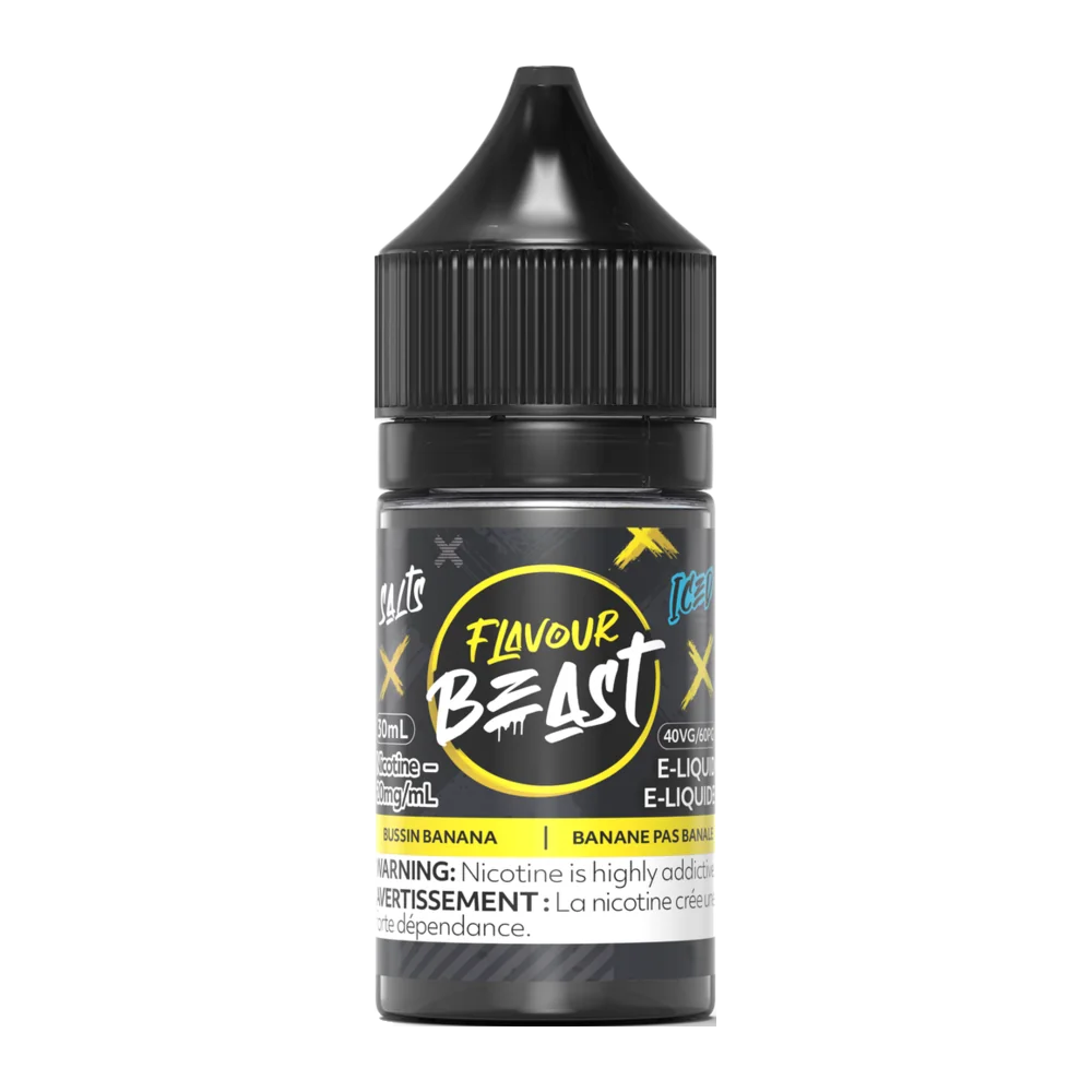 Flavour Beast bussin banana Salt 30ml Flavour Beast bussin banana Salt 30ml