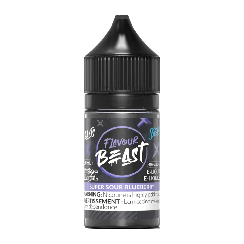 Flavour Beast Super Sour Blueberry salt 30ml
