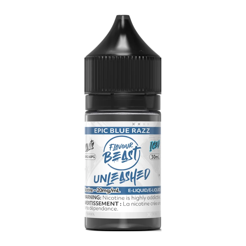 Flavour Beast Unleashed Epic Blue Razz Salt 30ml