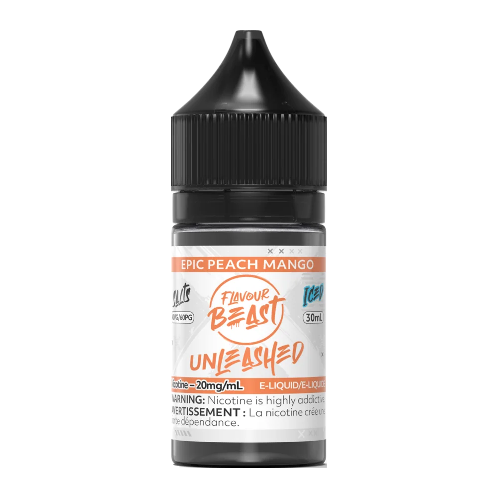 Flavour Beast Unleashed Epic Peach Mango Salt 30ml