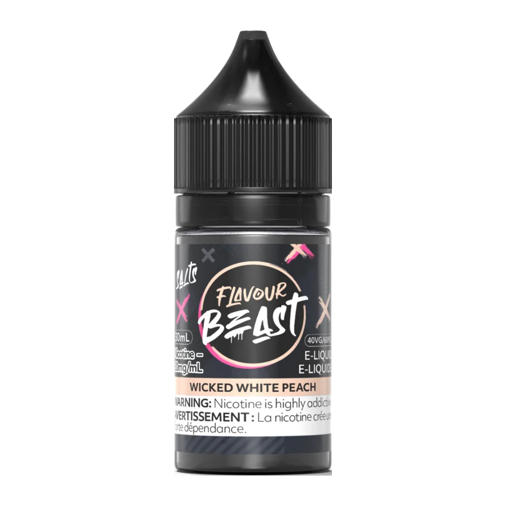Flavour Beast Wicked White Peach Salt 30ml