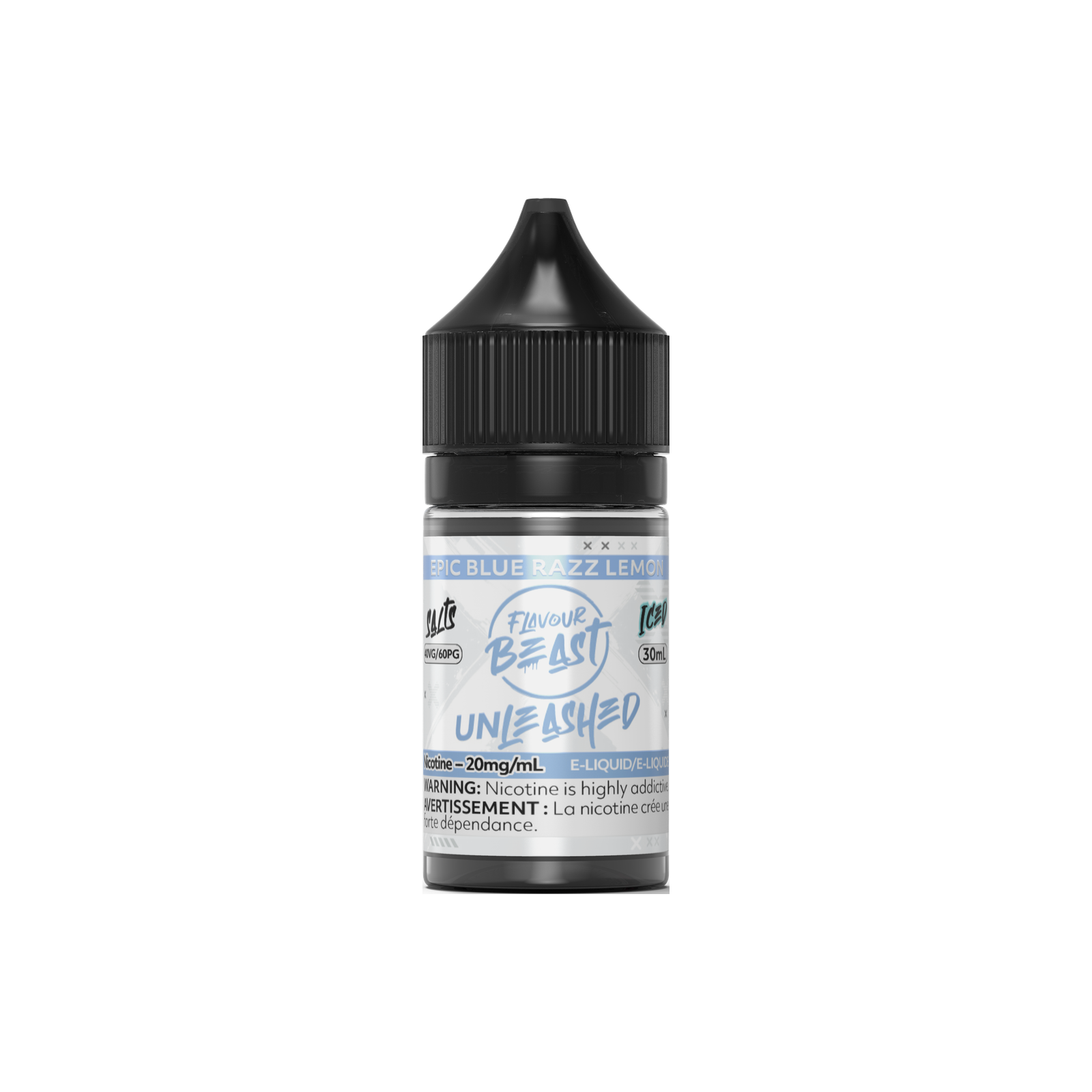 Flavour Beast Unleashed Salt 30ml epic blue razz lemon