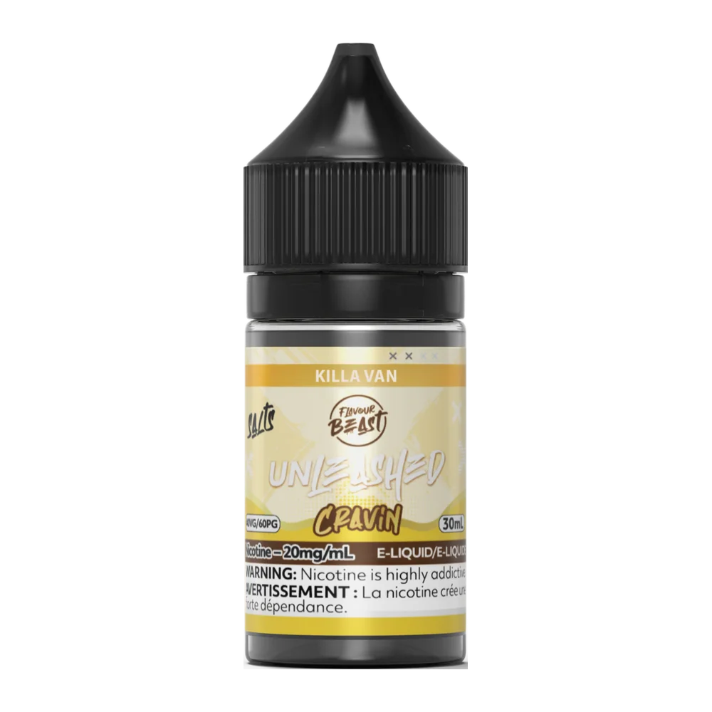 Flavour beast unleashed cravin killa vanilla salt 30ml Flavour beast unleashed cravin killa vanilla salt 30ml