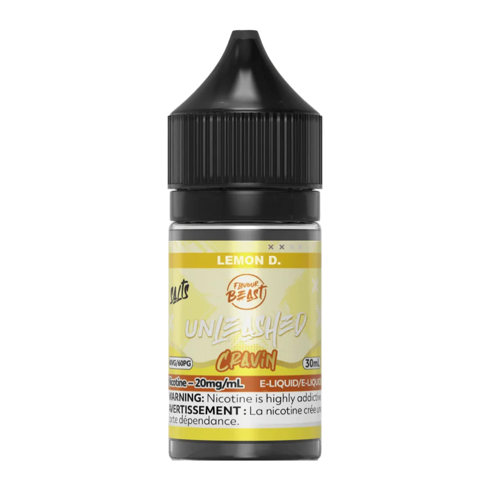 Flavour beast unleashed cravin lemon delight salt 30ml Flavour beast unleashed cravin lemon delight salt 30ml
