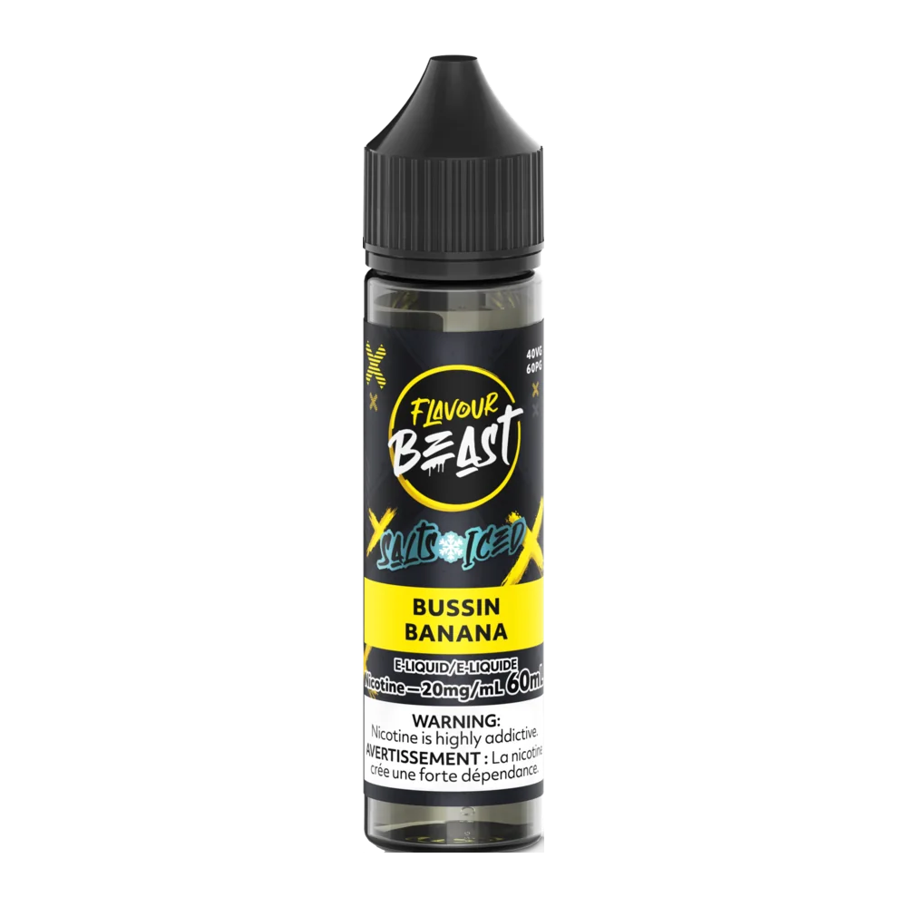 Flavour beast salt 60ml bussin banana Flavour beast salt 60ml bussin banana