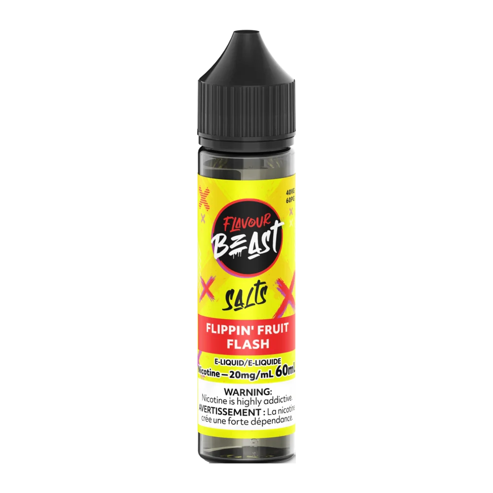 Flavour beast salt 60ml flippin fruit flash Flavour beast salt 60ml flippin fruit flash