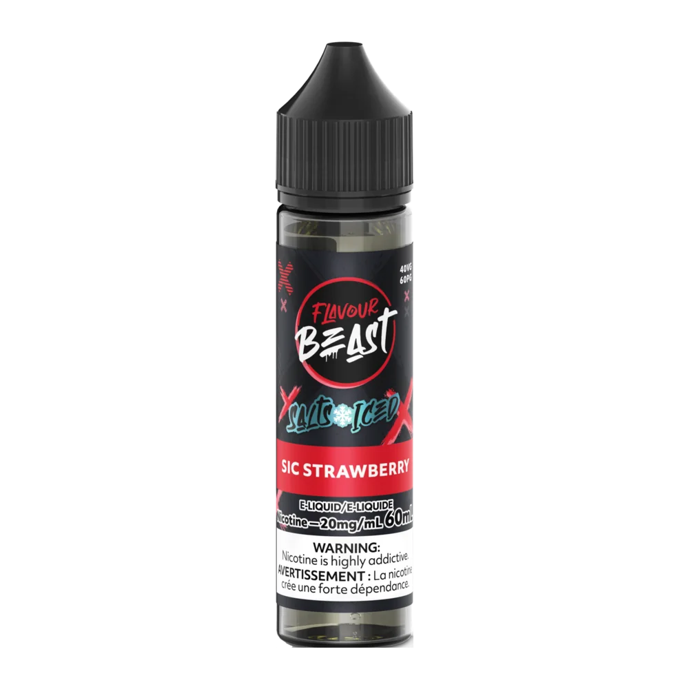 Flavour beast salt 60ml sic strawberry Flavour beast salt 60ml sic strawberry
