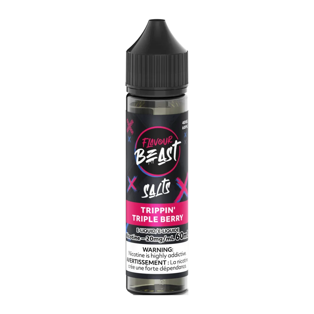 Flavour beast salt 60ml trippin triple berry Flavour beast salt 60ml trippin triple berry