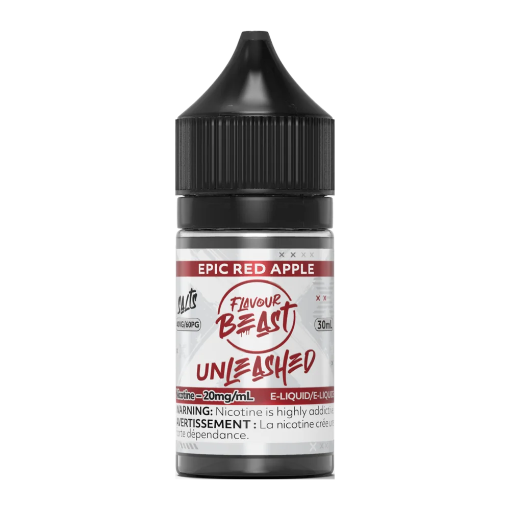 Flavour Beast Unleashed Salt 30ml red apple