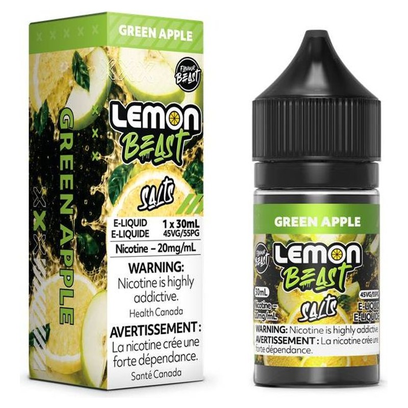 Lemon Beast Green Apple Salt 30ml Lemon Beast Green Apple Salt 30ml