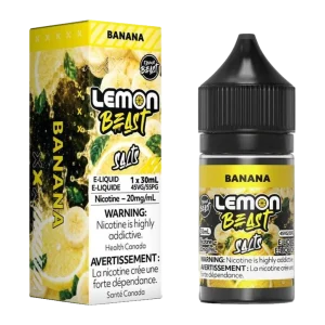 Lemon Beast Banana Salt 30ml Lemon Beast Banana Salt 30ml