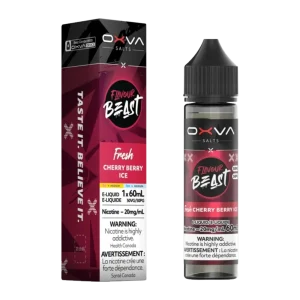 Flavour Beast x Oxva Cherry Berry Ice Salt 60ml Flavour Beast x Oxva Cherry Berry Ice Salt 60ml
