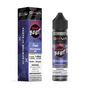 Flavour Beast x Oxva Wild Berries Ice Salt 60ml Flavour Beast x Oxva Wild Berries Ice Salt 60ml