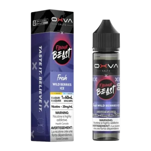 Flavour Beast x Oxva Wild Berries Ice Salt 60ml Flavour Beast x Oxva Wild Berries Ice Salt 60ml
