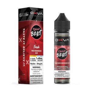 Flavour Beast x Oxva Red Berries Ice Salt 60ml Flavour Beast x Oxva Red Berries Ice Salt 60ml