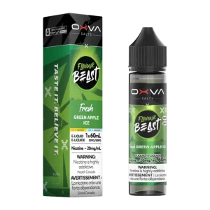 Flavour Beast x Oxva Green Apple Ice Salt 60ml Flavour Beast x Oxva Green Apple Ice Salt 60ml