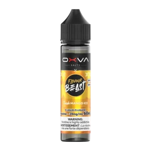 Flavour Beast x Oxva Mango Ice Salt 60ml Flavour Beast x Oxva Mango Ice Salt 60ml