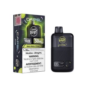 Capsl x Flavour Beast 150k Meta Melon Citrus Capsl x Flavour Beast 150k Meta Melon Citrus