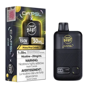 Capsl x Flavour Beast 150k Primo Pina Colada Capsl x Flavour Beast 150k Primo Pina Colada